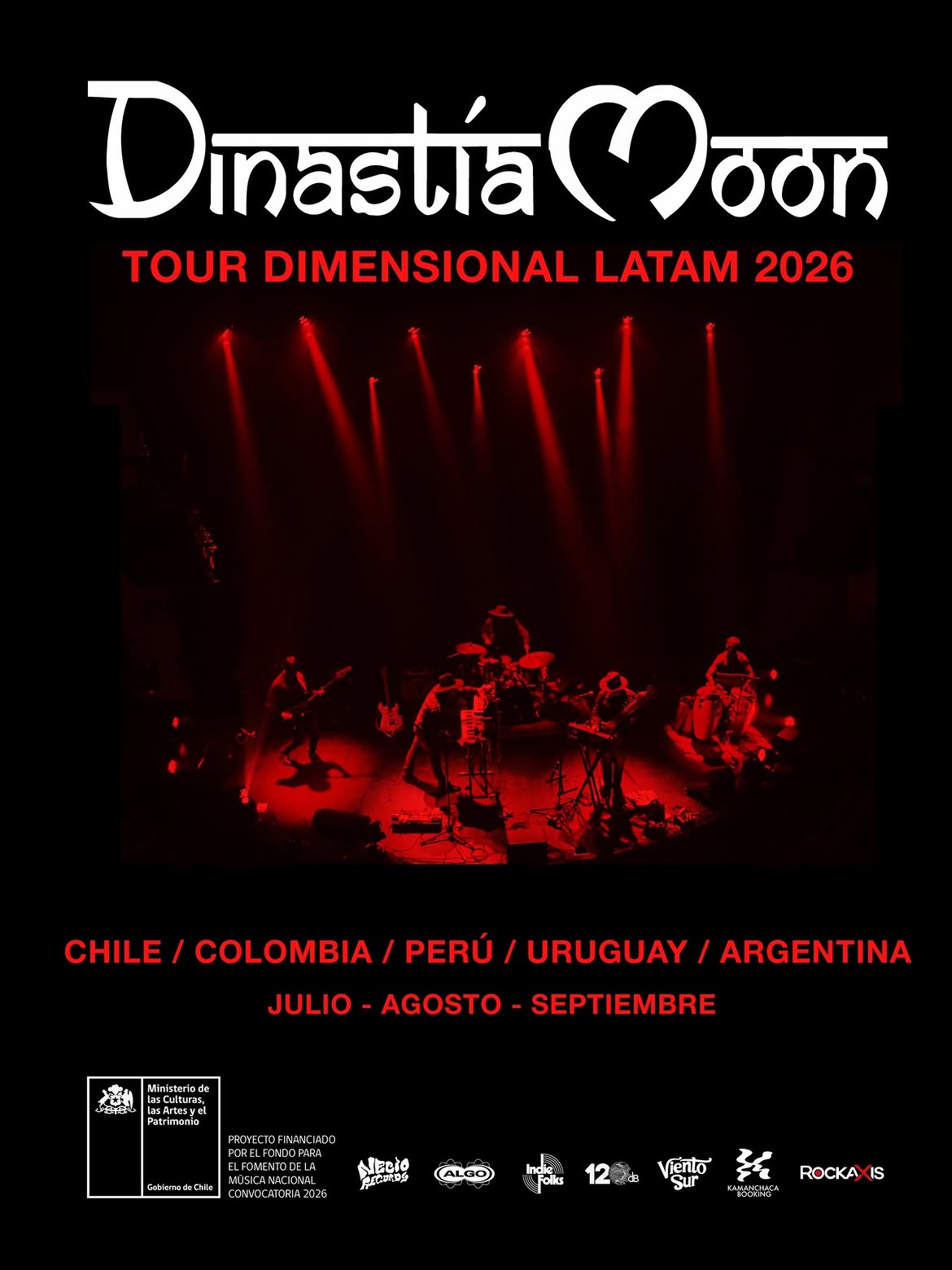 Dinastía Moon anuncia gira por Sudamérica
